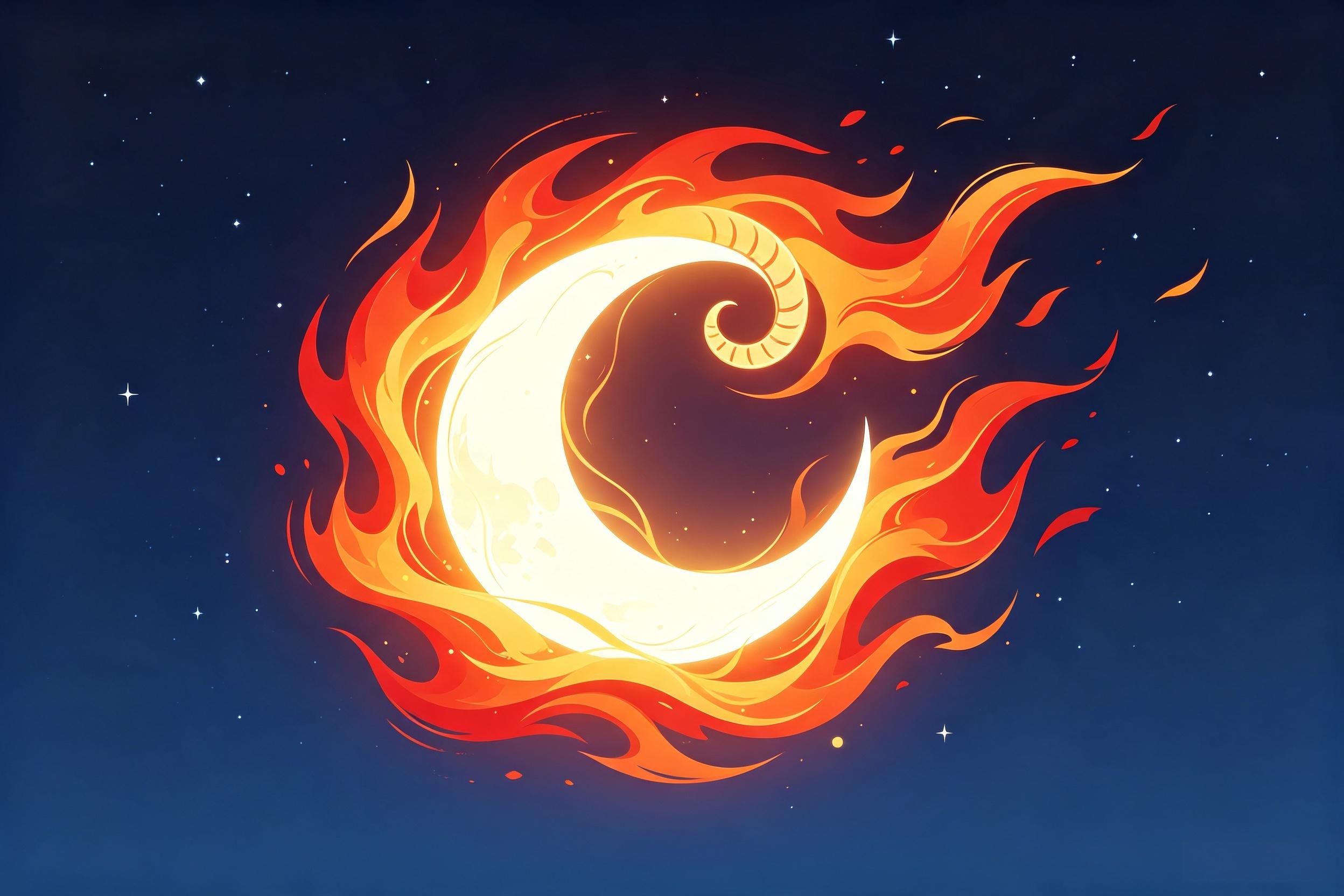 Moon in Aries Meaning in Astrology